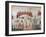 The Schoolyard-Laurence Stephen Lowry-Framed Art Print