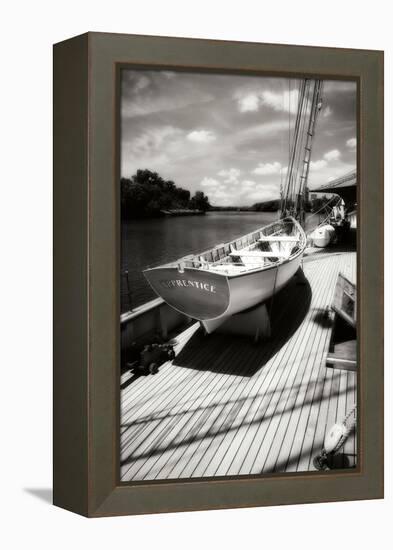 The Schooner II-Alan Hausenflock-Framed Premier Image Canvas