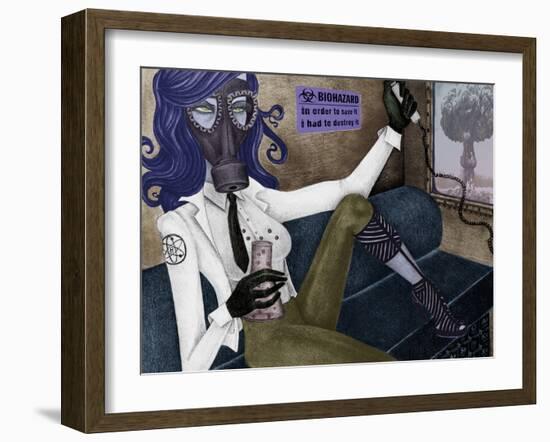 The Scientist-Jami Goddess-Framed Art Print