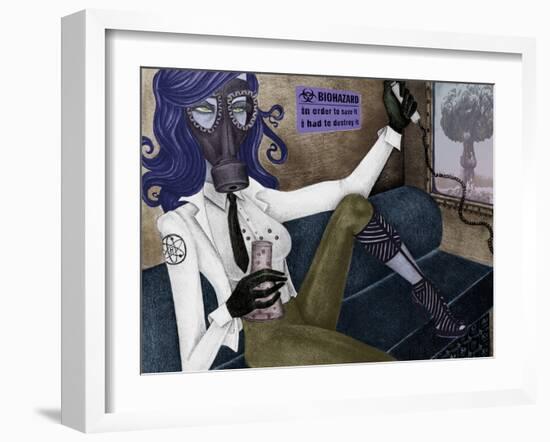 The Scientist-Jami Goddess-Framed Art Print