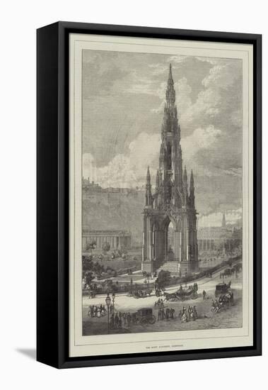 The Scott Monument, Edinburgh-null-Framed Premier Image Canvas