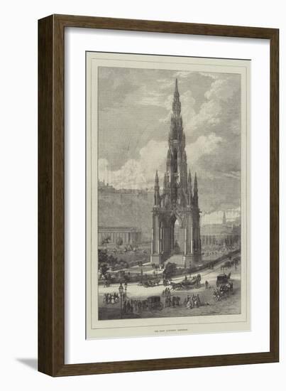 The Scott Monument, Edinburgh-null-Framed Giclee Print