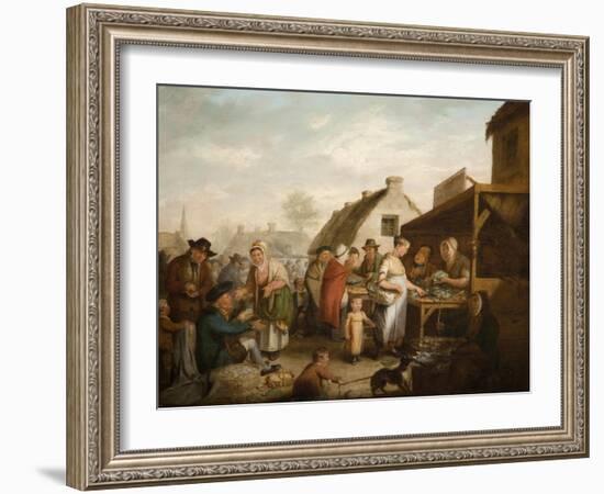 The Scottish Market Place, 1818-Sir David Wilkie-Framed Giclee Print