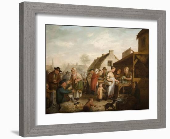 The Scottish Market Place, 1818-Sir David Wilkie-Framed Giclee Print