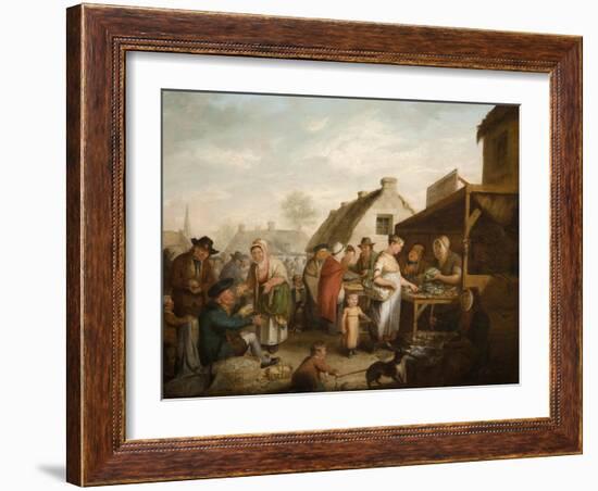 The Scottish Market Place, 1818-Sir David Wilkie-Framed Giclee Print