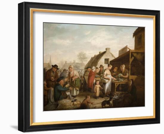 The Scottish Market Place, 1818-Sir David Wilkie-Framed Giclee Print