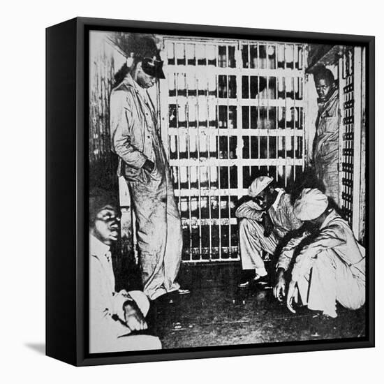 The Scottsboro Boys in Jail, 1931-American Photographer-Framed Premier Image Canvas