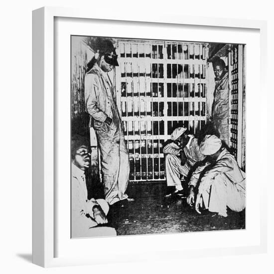 The Scottsboro Boys in Jail, 1931-American Photographer-Framed Photographic Print