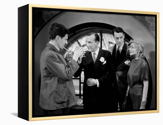 The Scoundrel, Lionel Stander, Noel Coward, Eduardo Ciannelli, Julie Haydon, 1935-null-Framed Stretched Canvas