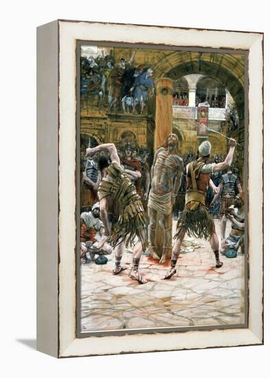 The Scourging, Illustration for 'The Life of Christ', C.1884-96-James Tissot-Framed Premier Image Canvas