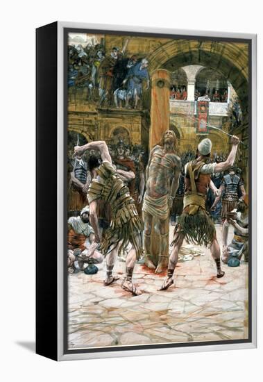 The Scourging, Illustration for 'The Life of Christ', C.1884-96-James Tissot-Framed Premier Image Canvas