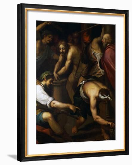 The Scourging-Giovanni Battista Paggi-Framed Giclee Print