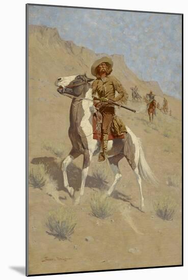 The Scout, C. 1902 (Oil on Canvas)-Frederic Remington-Mounted Giclee Print