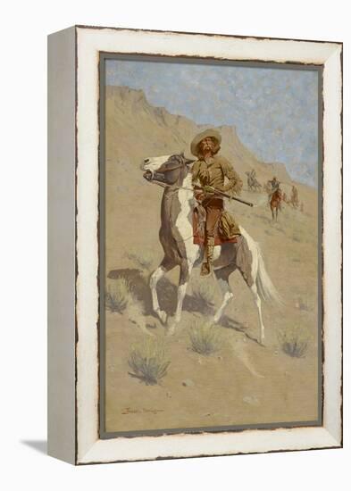 The Scout, C. 1902 (Oil on Canvas)-Frederic Remington-Framed Premier Image Canvas