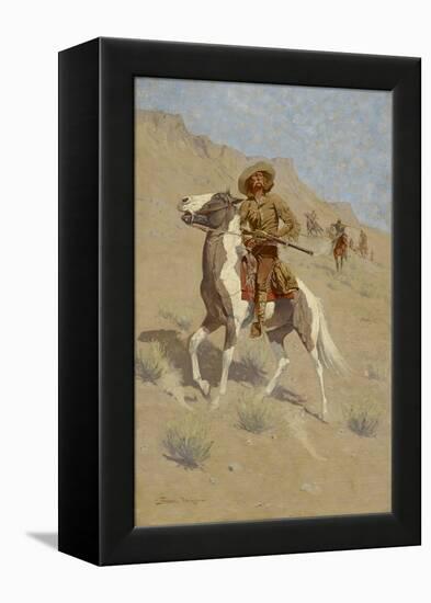 The Scout, C. 1902 (Oil on Canvas)-Frederic Remington-Framed Premier Image Canvas