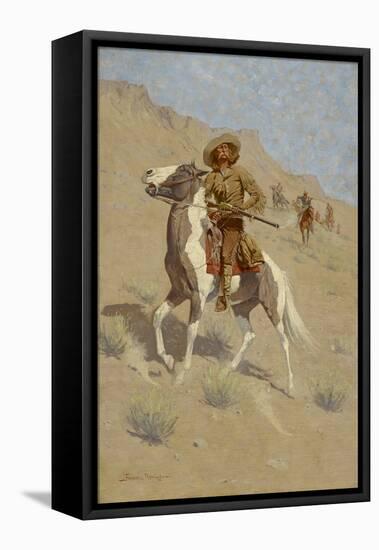 The Scout, C. 1902 (Oil on Canvas)-Frederic Remington-Framed Premier Image Canvas
