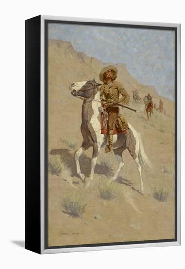 The Scout, C. 1902 (Oil on Canvas)-Frederic Remington-Framed Premier Image Canvas