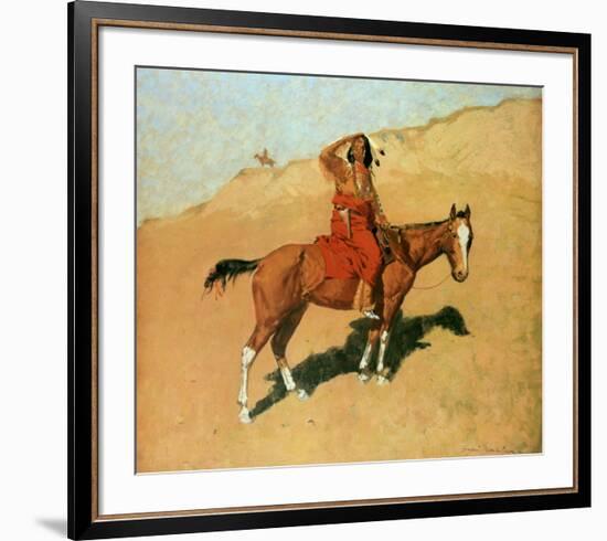 The Scout-Frederic Sackrider Remington-Framed Art Print