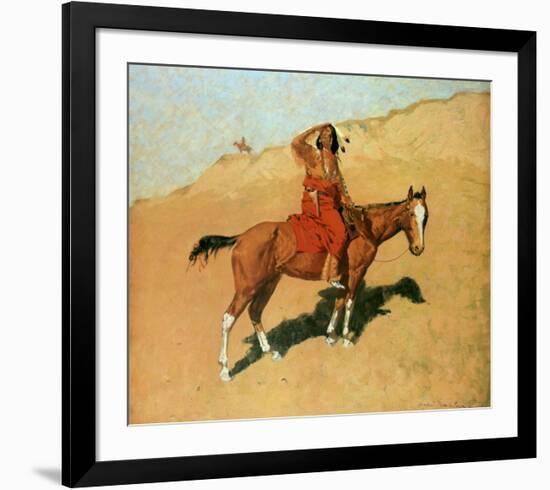 The Scout-Frederic Sackrider Remington-Framed Art Print