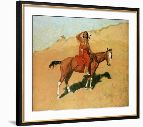 The Scout-Frederic Sackrider Remington-Framed Art Print