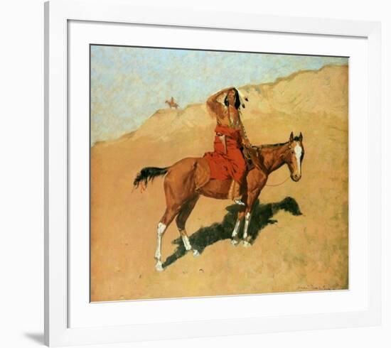 The Scout-Frederic Sackrider Remington-Framed Art Print