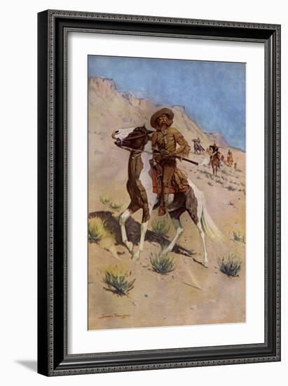 The Scout-Frederic Sackrider Remington-Framed Giclee Print