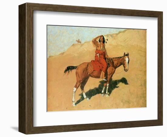 The Scout-Frederic Sackrider Remington-Framed Art Print