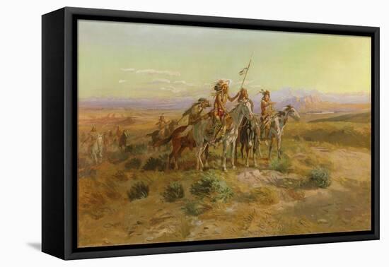 The Scouts, 1902 (Oil on Canvas)-Charles Marion Russell-Framed Premier Image Canvas
