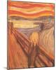 The Scream, c.1893-Edvard Munch-Mounted Art Print