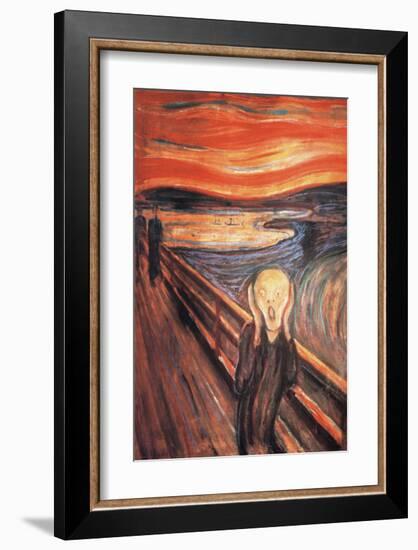 The Scream-Edvard Munch-Framed Premium Giclee Print