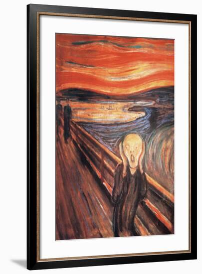 The Scream-Edvard Munch-Framed Premium Giclee Print