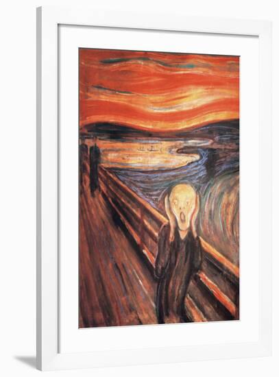 The Scream-Edvard Munch-Framed Premium Giclee Print