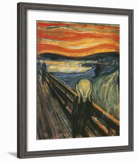 The Scream-Edvard Munch-Framed Premium Giclee Print