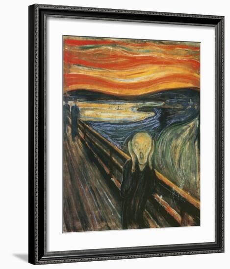 The Scream-Edvard Munch-Framed Premium Giclee Print