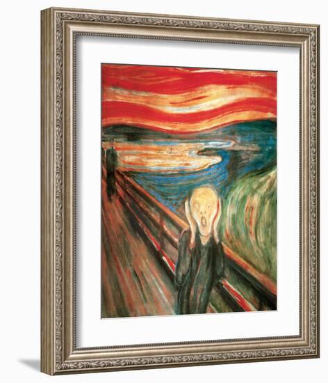 The Scream-Edvard Munch-Framed Art Print