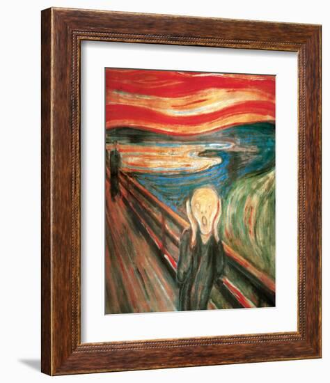 The Scream-Edvard Munch-Framed Art Print