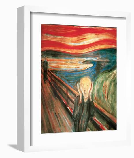 The Scream-Edvard Munch-Framed Art Print