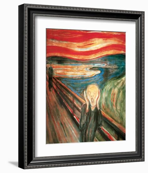 The Scream-Edvard Munch-Framed Art Print