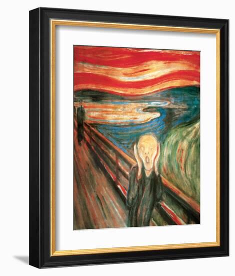 The Scream-Edvard Munch-Framed Art Print