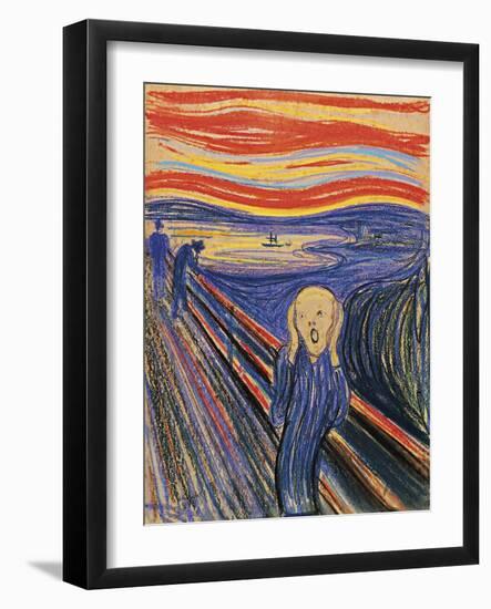 The Scream-Edvard Munch-Framed Giclee Print