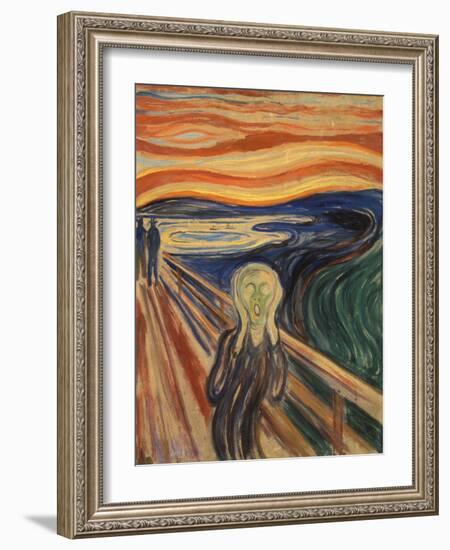 The Scream-Edvard Munch-Framed Art Print