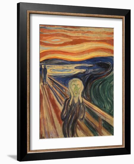 The Scream-Edvard Munch-Framed Art Print