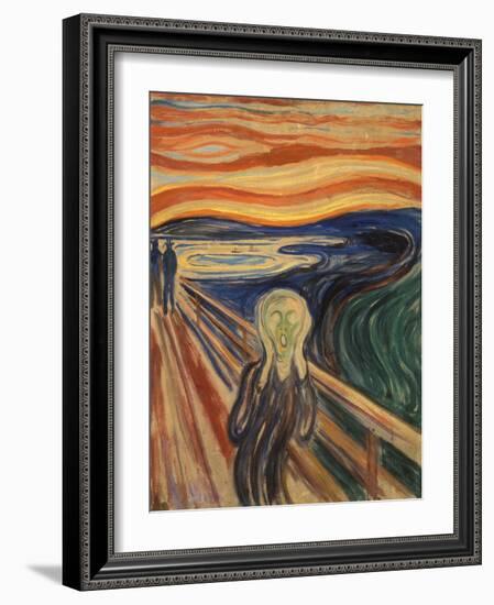 The Scream-Edvard Munch-Framed Art Print