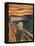 The Scream-Edvard Munch-Framed Stretched Canvas