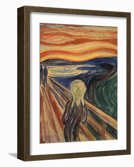 The Scream-Edvard Munch-Framed Premium Giclee Print