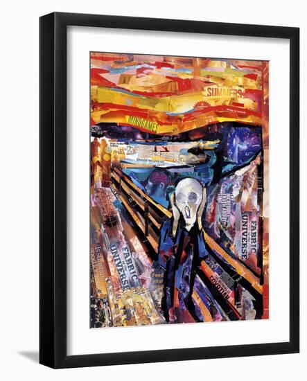 The Scream-James Grey-Framed Art Print