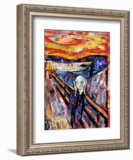 The Scream-James Grey-Framed Art Print