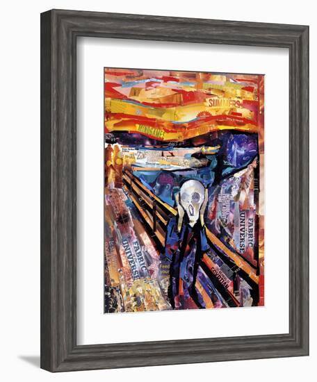 The Scream-James Grey-Framed Art Print