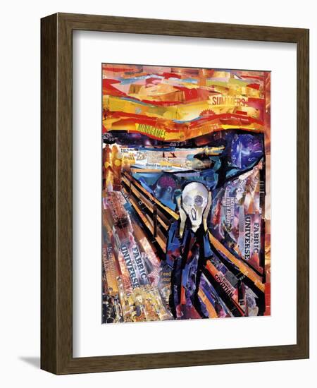 The Scream-James Grey-Framed Art Print