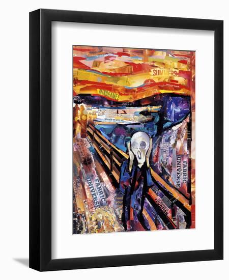 The Scream-James Grey-Framed Art Print